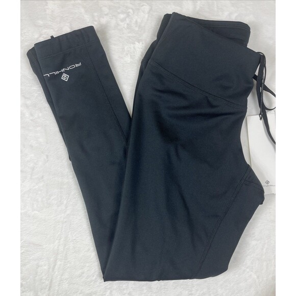 Ron Hill Women's Core Run Tight Legging Pant Active Pull On Black Size XS NEW - Picture 1 of 9